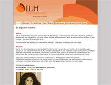 Tablet Screenshot of ilh.ch